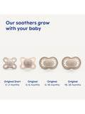 MAM Night Glow soother pack of 2 for 6-18 months - British product