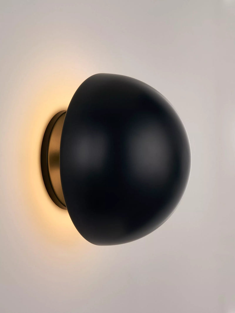 John Lewis Mushroom Rechargeable Dimmable Wall Light, Navy