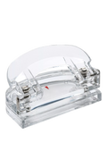 Osco acrylic hole punch clear 12-sheet capacity - British product