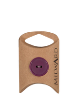 John Lewis Milward 2 Hole Rim Buttons Bordeaux 20mm Pack of 5- Buy online at McGrocer