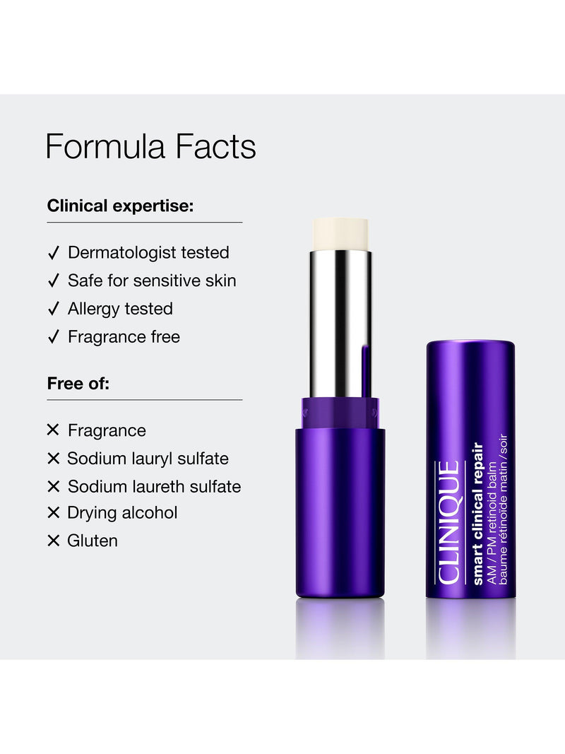 Clinique Smart Clinical Repair retinoid balm 3g, imported from the UK