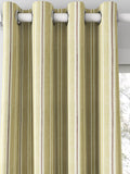 Clarke & Clarke Sackville Stripe made-to-measure curtain Natural - British product