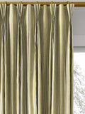 Clarke & Clarke Sackville Stripe made-to-measure curtain Natural - British product
