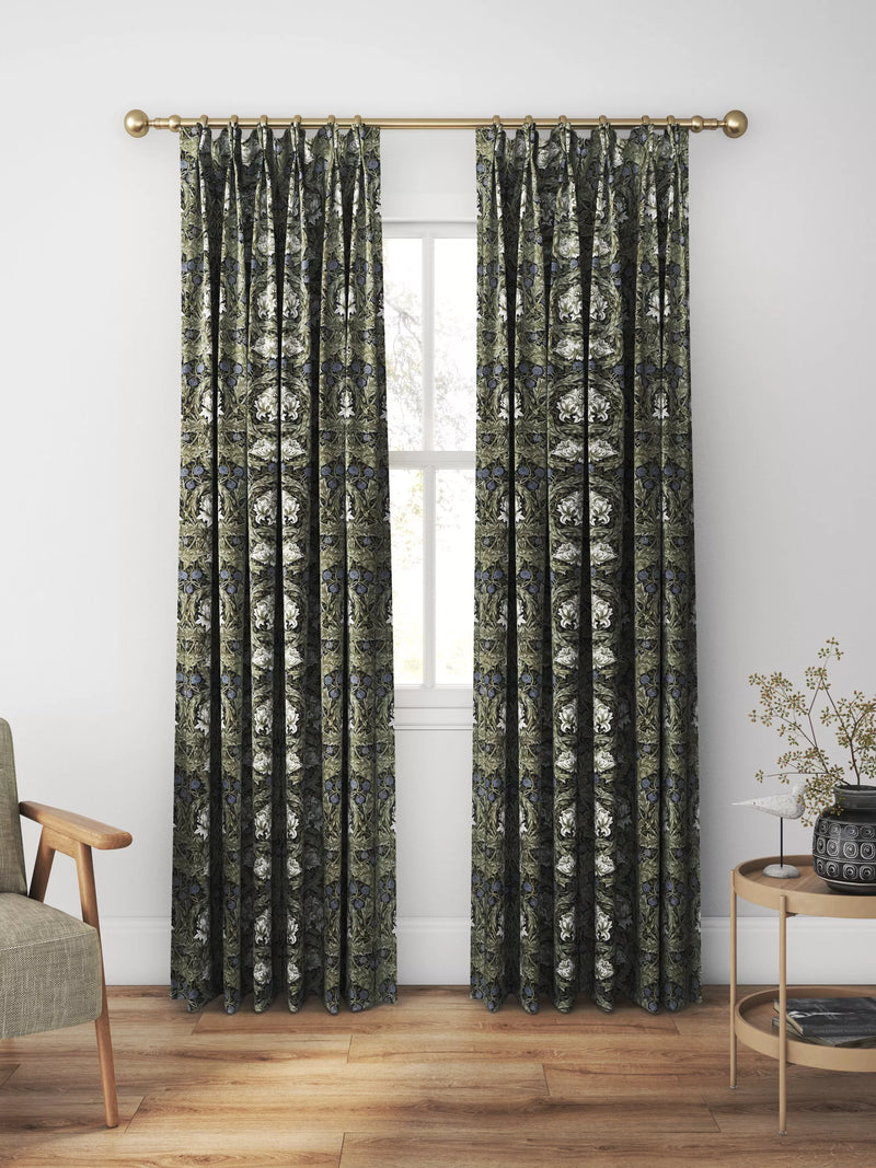 William Morris At Home African Marigold made to measure curtains imported from the UK