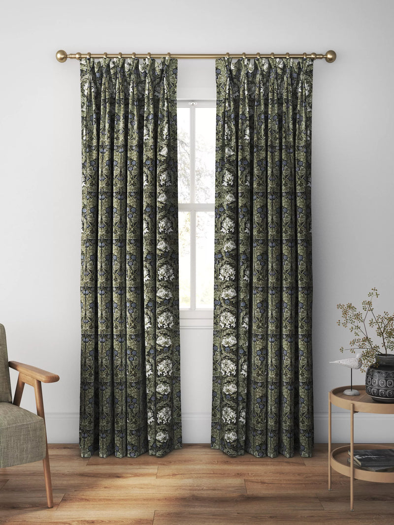 William Morris At Home African Marigold made to measure curtains imported from the UK