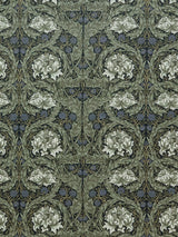 John Lewis William Morris At Home African Marigold Velvet Cornflower Made to Measure Curtains or Roman Blind- Buy online at McGrocer