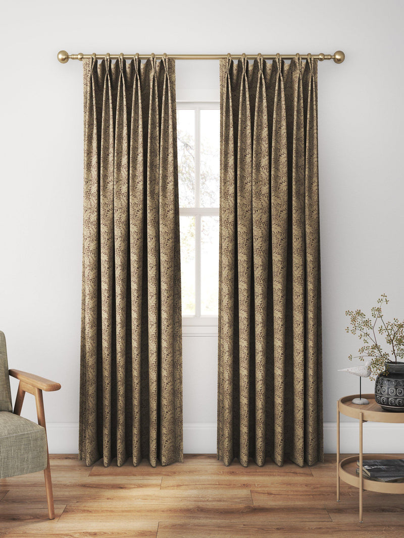 William Morris At Home Larkspur Berry made-to-measure curtain, British brand