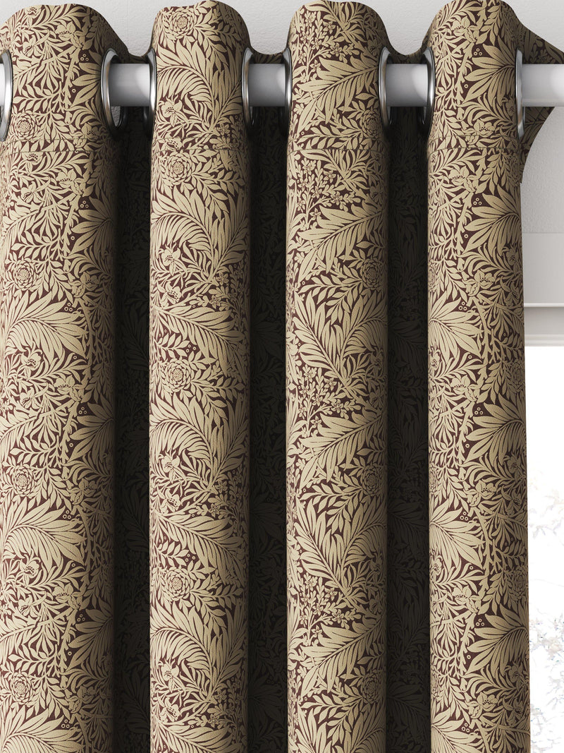 William Morris At Home Larkspur Berry made-to-measure curtain, British brand