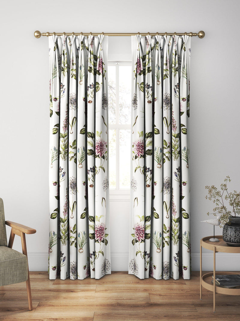 Clarke & Clarke Roseraie Summer made to measure curtains - British product