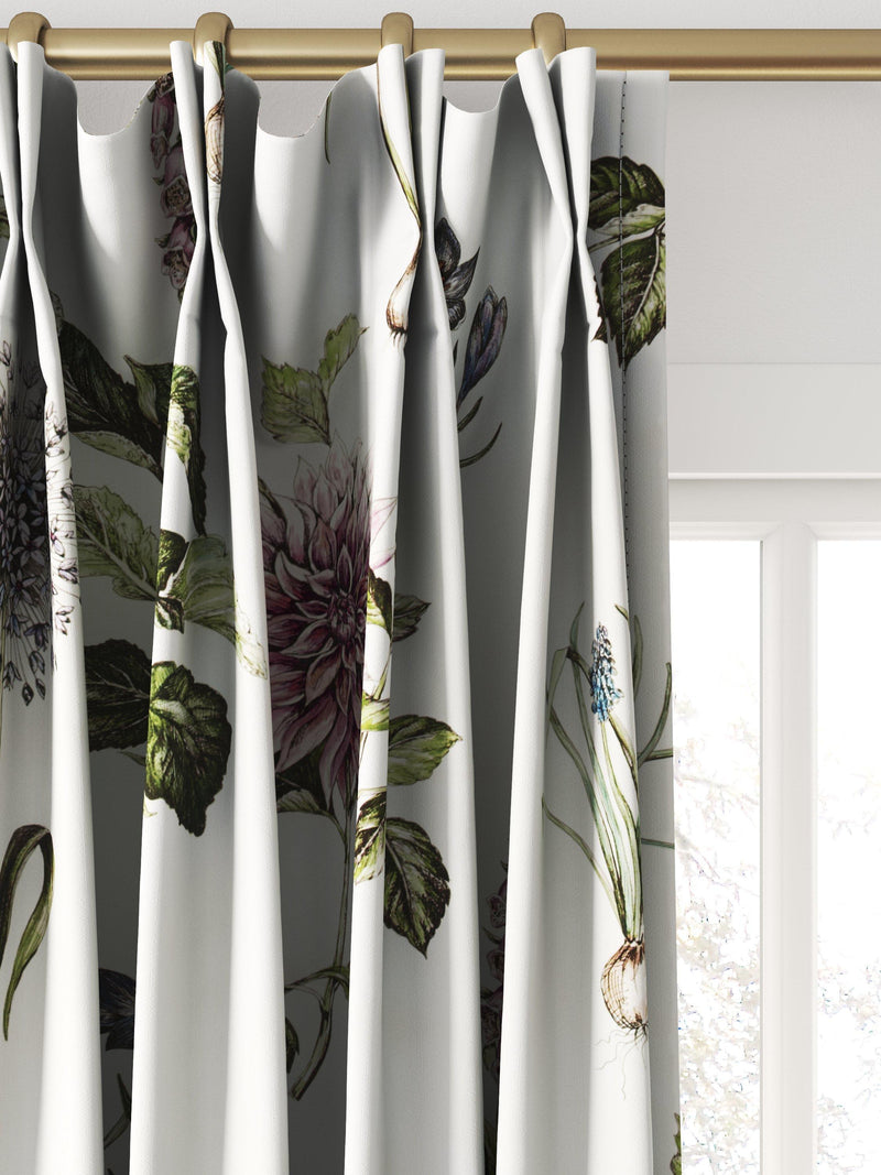 Clarke & Clarke Roseraie Summer made to measure curtains - British product