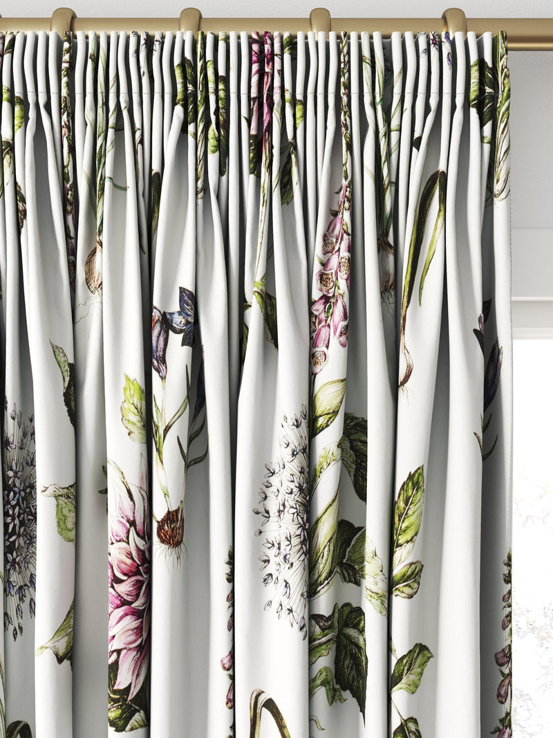 Clarke & Clarke Roseraie Summer made to measure curtains - British product