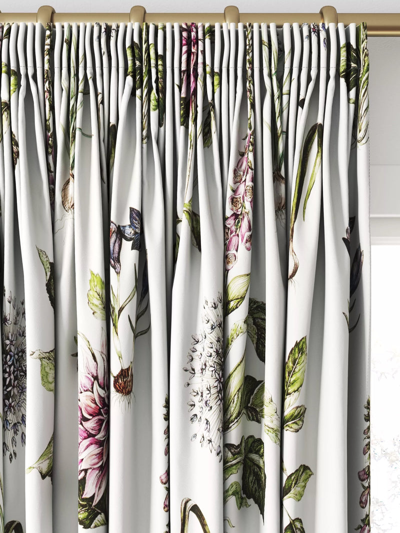 Clarke & Clarke Roseraie Summer made to measure curtains - British product
