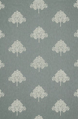 John Lewis William Morris At Home Marigold Tree Embroidered Made to Measure Curtains or Roman Blind Woad- Buy online at McGrocer