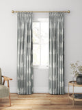 William Morris At Home Marigold Tree embroidered curtains, Woad (British brand)