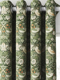 William Morris Strawberry Thief Nettle made to measure curtains - British product