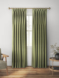 William Morris At Home Strawberry Thief velvet curtains Nettle - British product