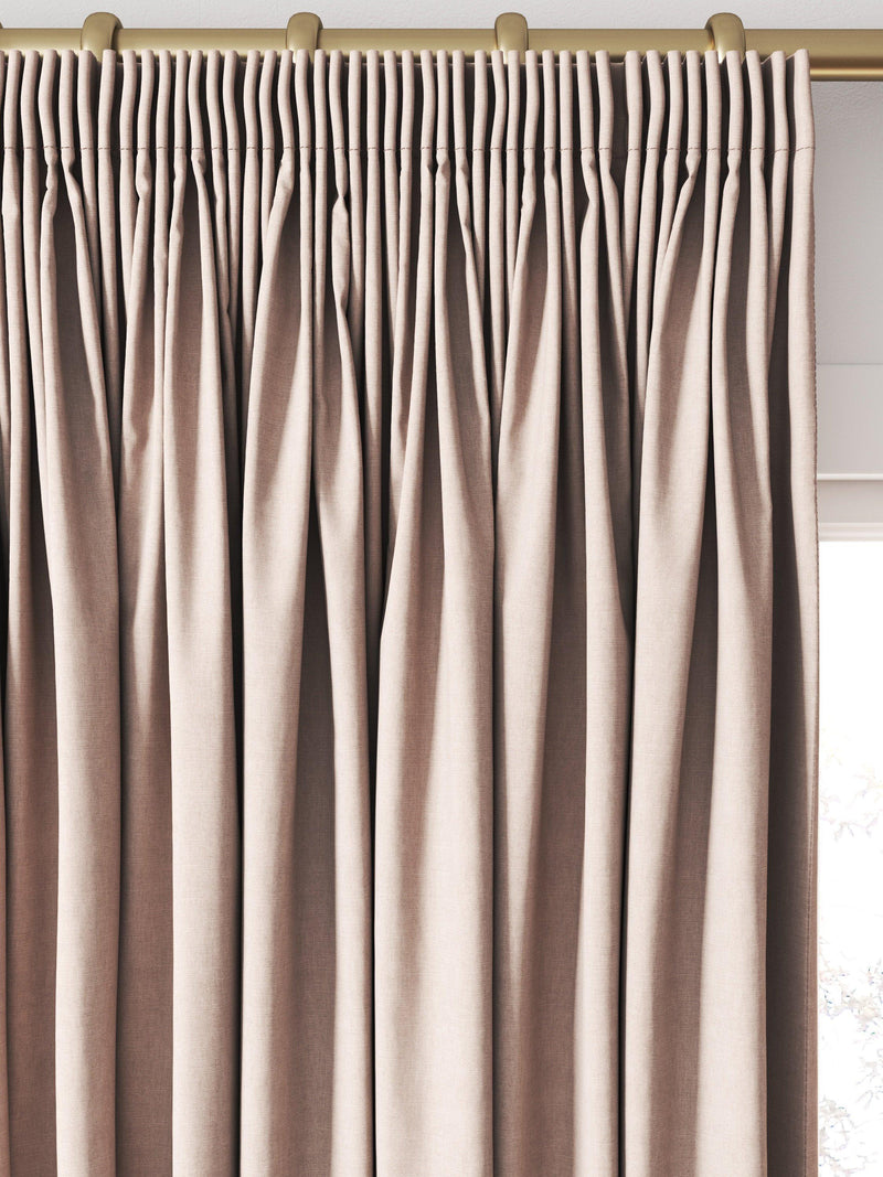 Clarke & Clarke Paradiso made to measure curtains heather - British product