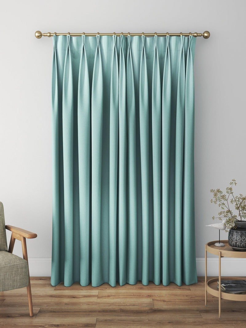 Clarke & Clarke Paradiso seaglass made to measure curtain fabric (British brand)