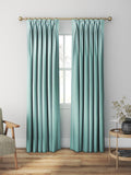 Clarke & Clarke Paradiso seaglass made to measure curtain fabric (British brand)