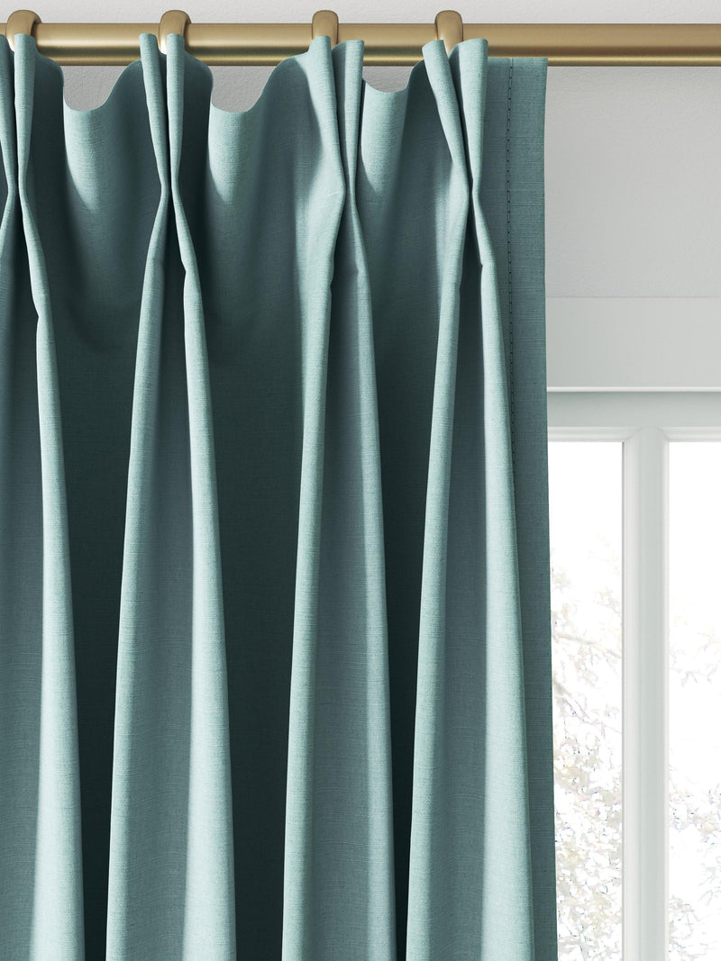 Clarke & Clarke Paradiso seaglass made to measure curtain fabric (British brand)