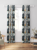 Harlequin Perspective made to measure curtain Slate/Sedona - British brand