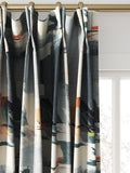 Harlequin Perspective made to measure curtain Slate/Sedona - British brand