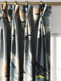 Harlequin Perspective made to measure curtain Slate/Sedona - British brand