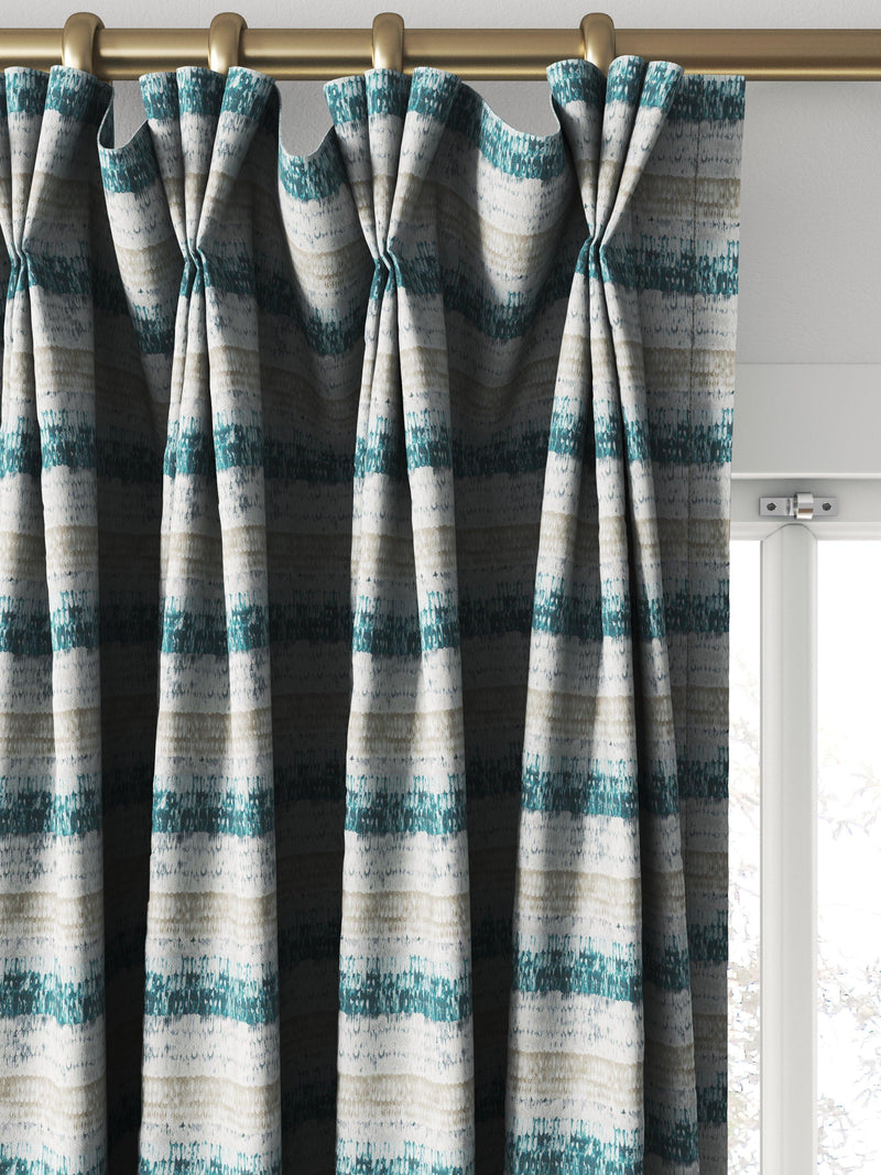 Harlequin Pontia made to measure curtains emerald stone, UK version