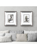 John Lewis Yoga Lady framed print 60.5x50.5cm, imported from the UK