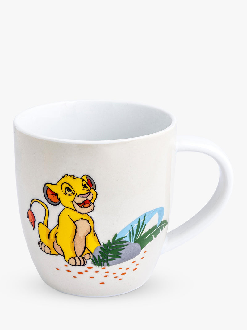 Disney Kids Lion King Porcelain Play Eat Roar Mug - British product