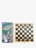 Ridley's wooden chess set with folding board and pieces, imported from the UK