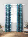 Morris & Co. Pimpernel midnight opal curtains roman blind UK version