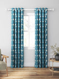 Morris & Co. Pimpernel midnight opal curtains roman blind UK version