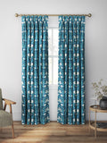 Morris & Co. Pimpernel midnight opal curtains roman blind UK version