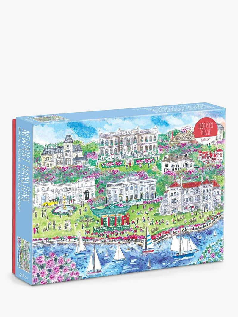 Galison Newport Mansions Jigsaw Puzzle 1000 Pieces, UK version