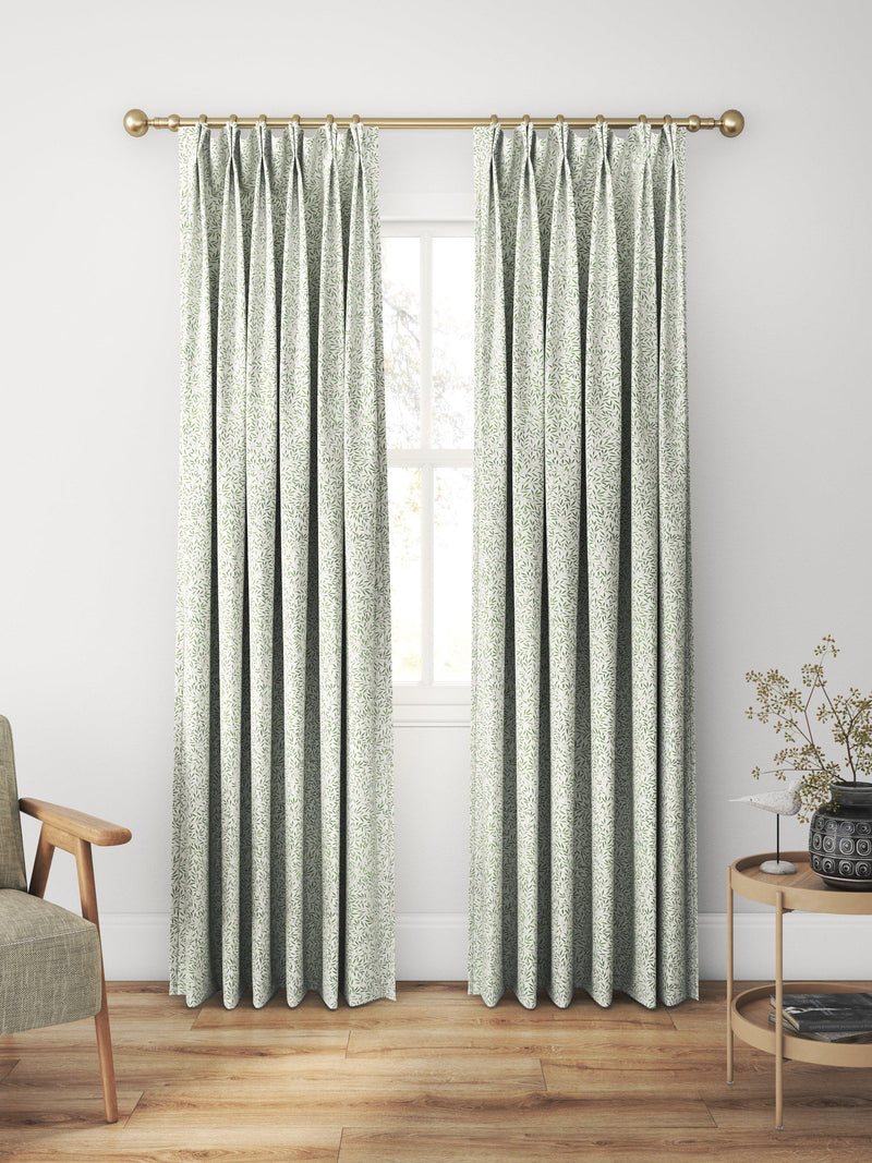 Morris & Co. Lily Leaf made-to-measure curtains (British brand)
