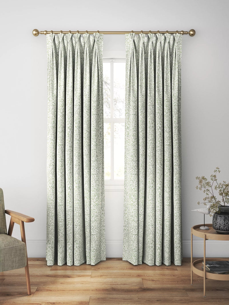 Morris & Co. Lily Leaf made-to-measure curtains (British brand)