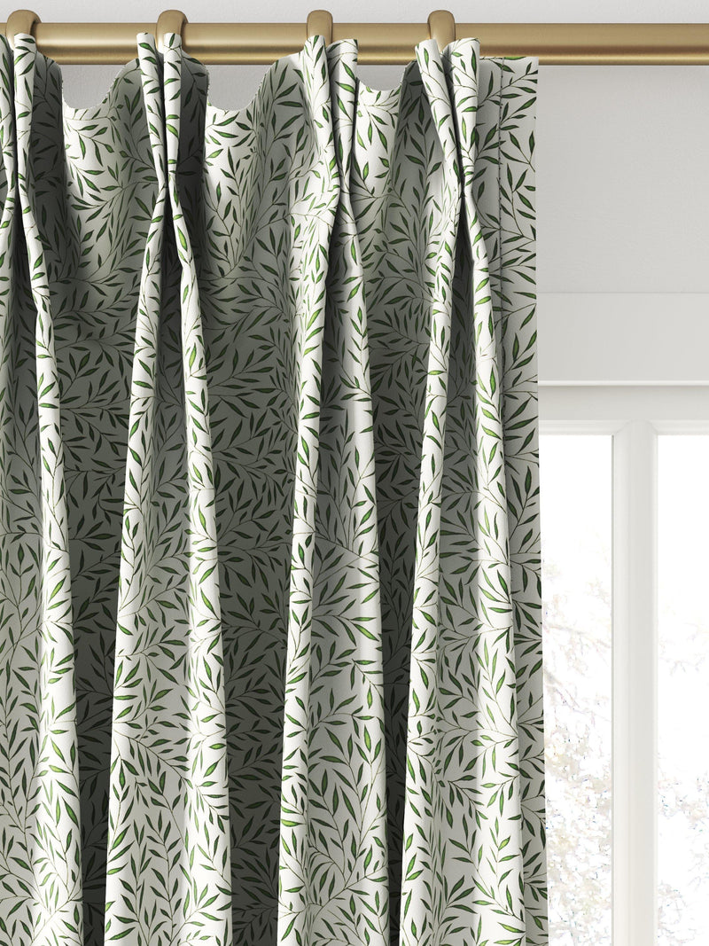 Morris & Co. Lily Leaf made-to-measure curtains (British brand)