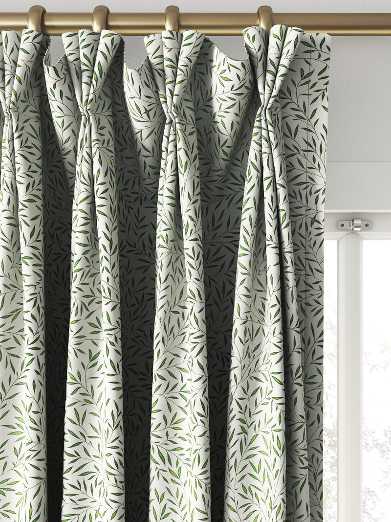 Morris & Co. Lily Leaf made-to-measure curtains (British brand)