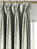 Morris & Co. Lily Leaf made-to-measure curtains (British brand)
