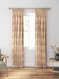 Morris & Co. Willow Bough woven curtains roman blind in russet - British product