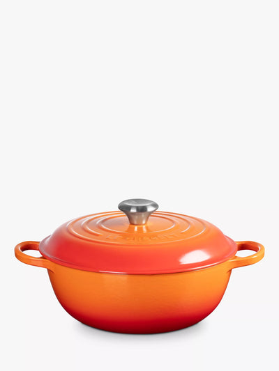 John Lewis Le Creuset Provencale Cast Iron Casserole, 26cm- Buy online at McGrocer