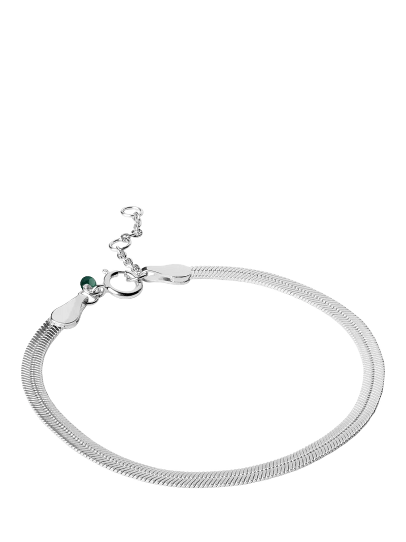 ENAMEL Copenhagen Caroline 18ct Gold Plated Chain Bracelet 15.5-17.5cm