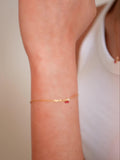 ENAMEL Copenhagen cherries bracelet yellow gold (British brand)