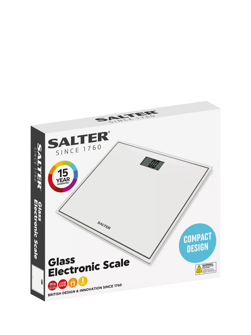 Salter compact digital bathroom scale (British brand)
