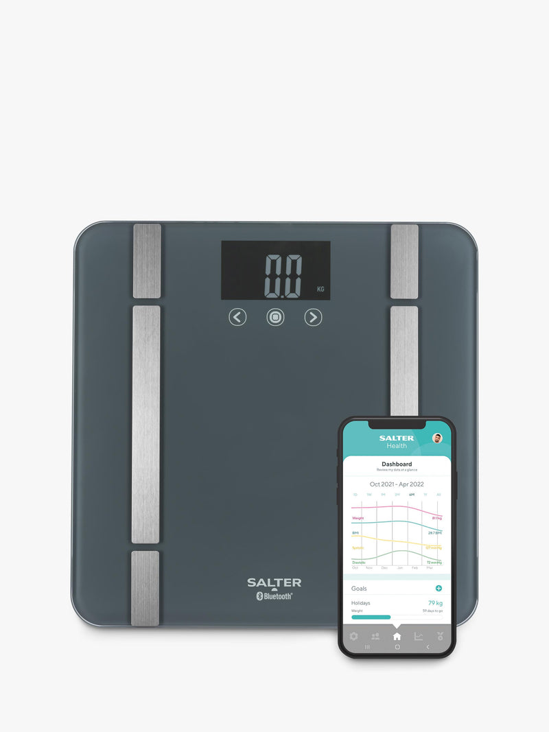 Salter bathroom scale charcoal (British brand)