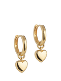ENAMEL Copenhagen Amore Hoop Earrings, Gold