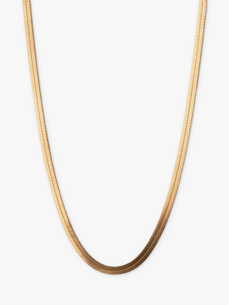 ENAMEL Copenhagen gold chain necklace 42cm (British brand)