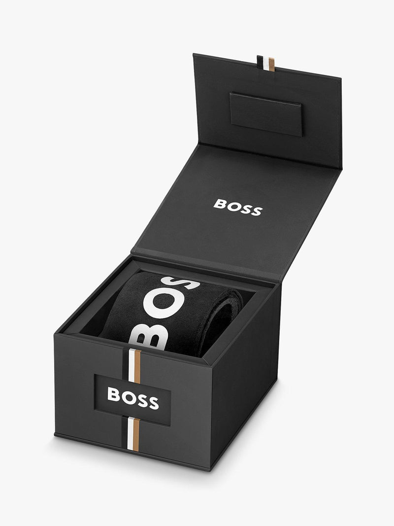 BOSS Skytraveller chronograph watch grey - British product