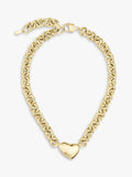 BOSS Honey Love heart pendant necklace gold, UK version